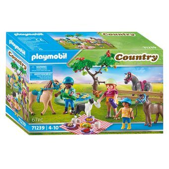 PLAYMOBIL country 71239 picknickutflykt med hästar