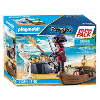 Playmobil Startpaket Pirat med Roderbåt - 71254