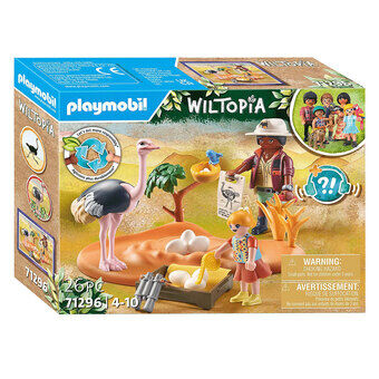 Playmobil Wiltopia besöker Pappa Ostrich - 71296