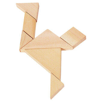 Goki trä tangram pussel