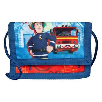 Fireman Sam-plånbok med dragsko
