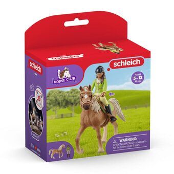 schleich HORSE CLUB Sarah & Mystery 42542 would be translated to: 

schleich HÄSTKLUBBEN Sarah & Mystery 42542