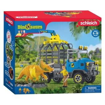 Schleich dinosaurier lastbil uppdrag 42565