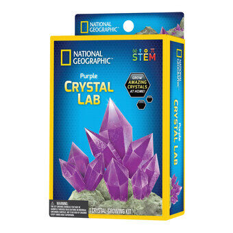 National Geographic Kristallodlingssats Lila