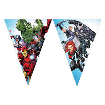 Pappersflagglina FSC Avengers Infinity Stones, 3 meter.