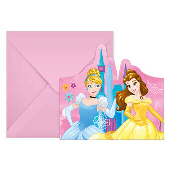 Inbjudningar och kuvert FSC Disney Prinsessan Lev Ditt Äventyr