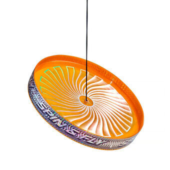 Acrobat spin & fly jonglering frisbee - orange