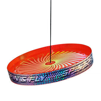 Acrobat spin & fly jonglering frisbee - röd