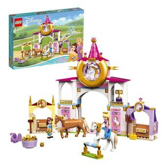 LEGO Disney prinsessa 43195 belle & rapunzel stall