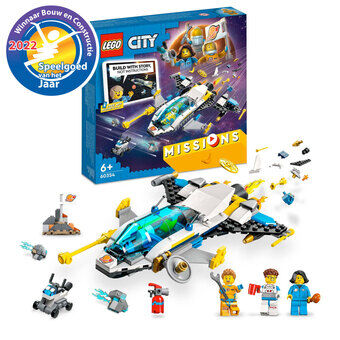 LEGO City 60354 mars utforskningsuppdrag för rymdfarkoster