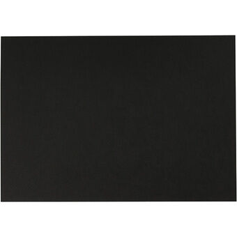 Akvarellpapper svart a4 300gr, 10 Ark
