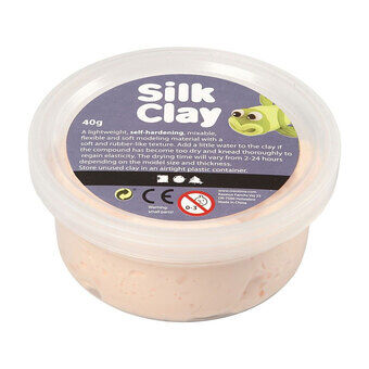 Silk Clay - ljusrosa, 40gr.