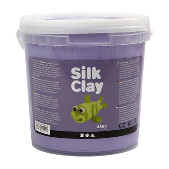 Silk Clay - Lila, 650 gram.