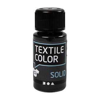 Opak textilfärg - svart, 50ml