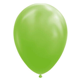 Balloons Lime Green, 30cm, 10 stycken.