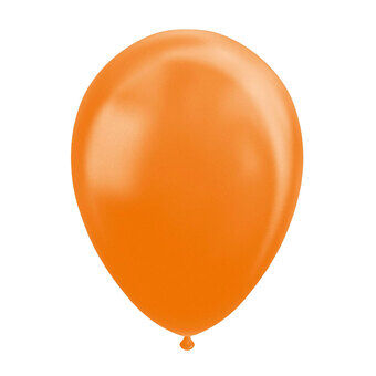 Ballonger Metallic Orange 30cm, 10 st.