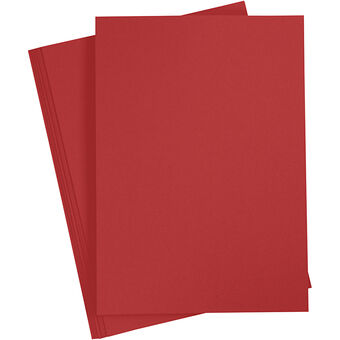 Papper Rött A4 80gr, 20 st.
