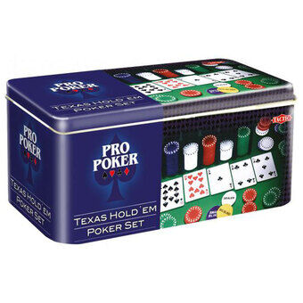 Pro Poker set Texas Hold\'em. 
Pro Poker set Texas Hold\'em.