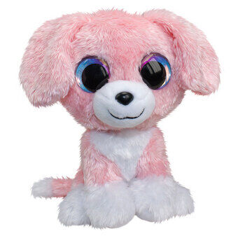 Lumo Stars plysch - pinky dog, 15 cm