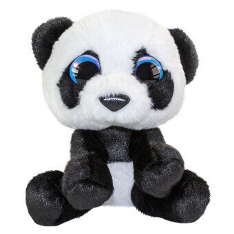 Lumo panda Stars plyschleksak - panda panna, 15cm