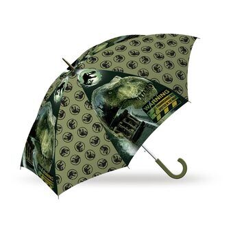 Jurassic World paraply grön