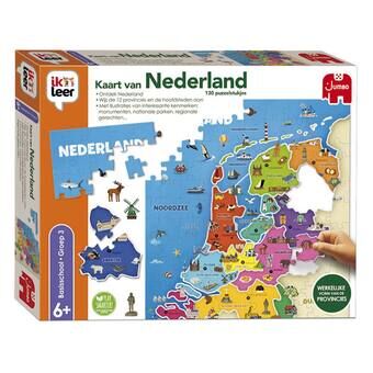 Jag lär mig en karta över Nederländerna