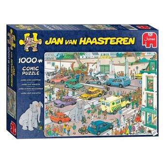 Jan van haasteren pussel - Jumbo går och handlar, 1000 st.