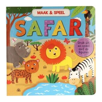 Skapa & spela bok - Safari