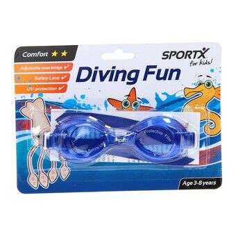 SportX simglasögon för barn komfort - blå