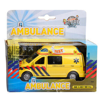Ambulans med ljus och ljud