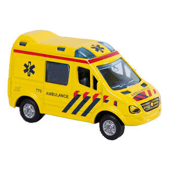 Barnklot formgjuten ambulans nl, 8cm