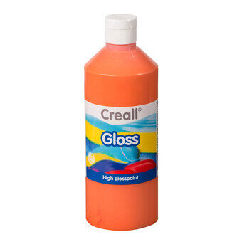Creall gloss glansfärg orange, 500ml