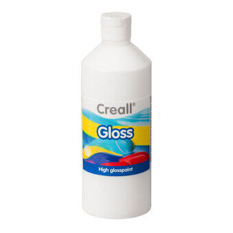 Creall gloss glansfärg vit, 500ml