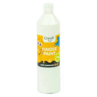 Creall fingerfärg konserveringsmedelsfri vit, 750ml