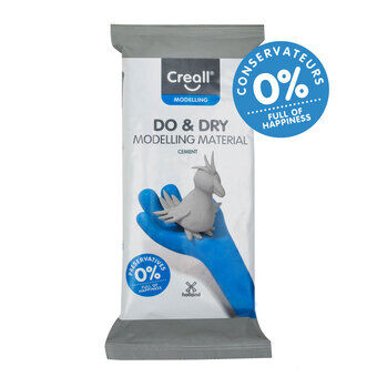Creall do&dry modelllera konserveringsmedelsfri cement, 500gr.