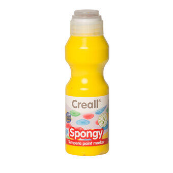 Creall Spongy Målarsticka Gul, 70 ml