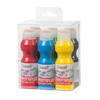 Creall Spongy Paint Sticks, 6x70ml would be translated to:
Creall Svampiga Paint Sticks, 6x70ml