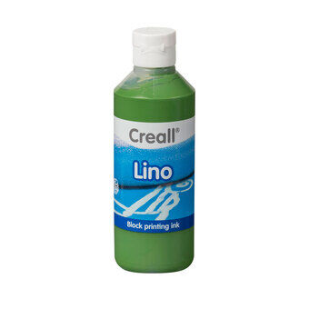 Creall lino block print färg grön, 250ml