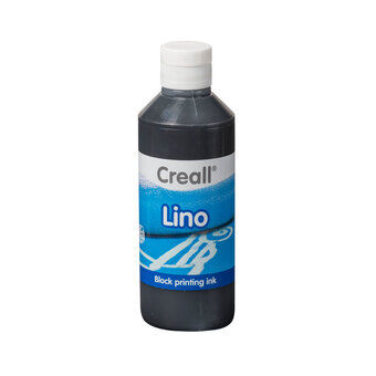 Creall lino block print färg svart, 250ml
