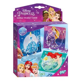 Totum Disney princess - gör glitter shaker-kort