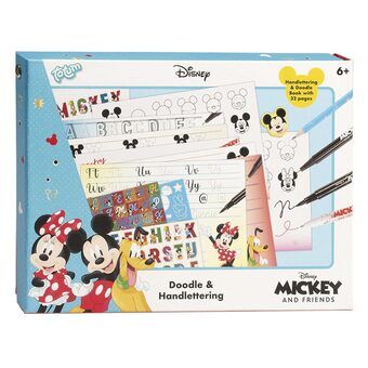 Totum Mickey mouse - doodle & handstil set