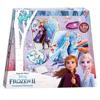 Totum Disney Frozen 2 - 3D-kort med strassstenar