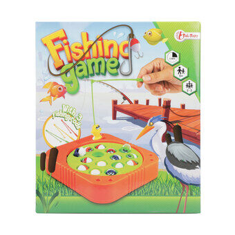Elektroniskt fiskespel med 3 fiskespön