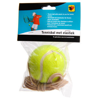 Tennisboll med elastiskt material