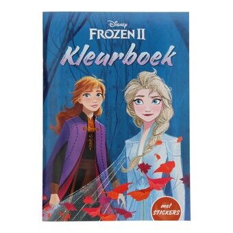 Disney Frost II Färgläggningsbok med klistermärken