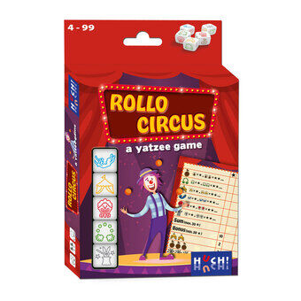Rollo Yatzee - Cirkus Tärningsspel.