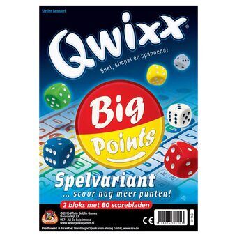 Qwixx-förlängning - bra poäng