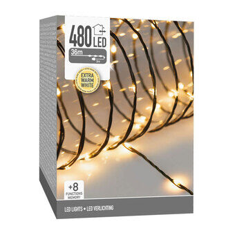 LED-belysning 480 LED-extra varmvit