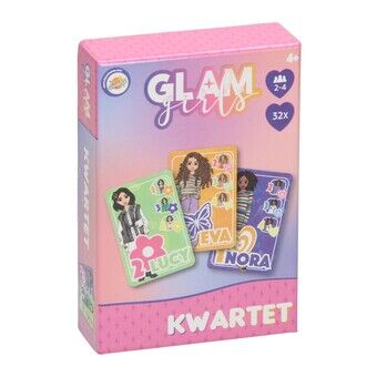 Glam Girls Quartet would be translated to Swedish as "Glamtjejer Kvartett".