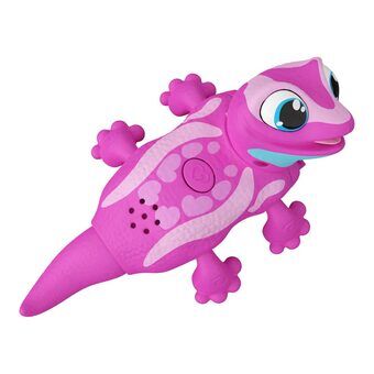 Animagisk robotgecko - rosa